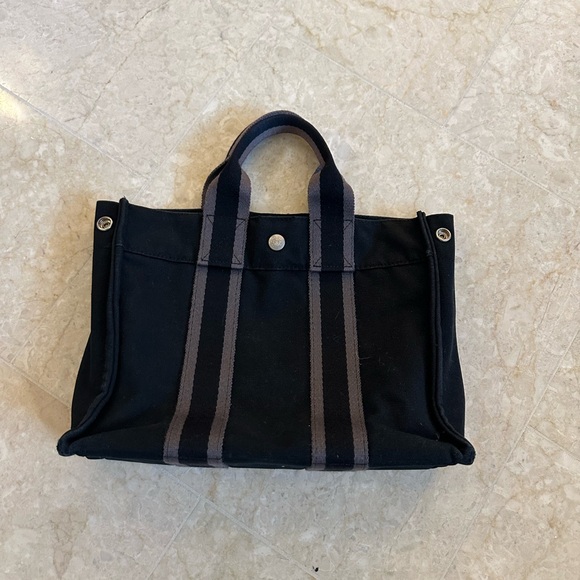 Hermes Toile Fourre-tout PM - Picture 3 of 6